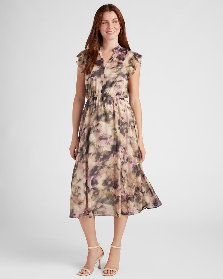 Autumn Mauve $|& Steve Madden Allegra Dress - SOF Front