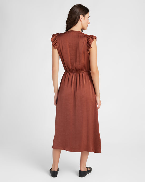 Cinnamon $|& Steve Madden Allegra Dress - SOF Back