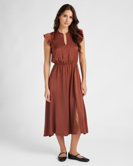 Cinnamon $|& Steve Madden Allegra Dress - SOF Front