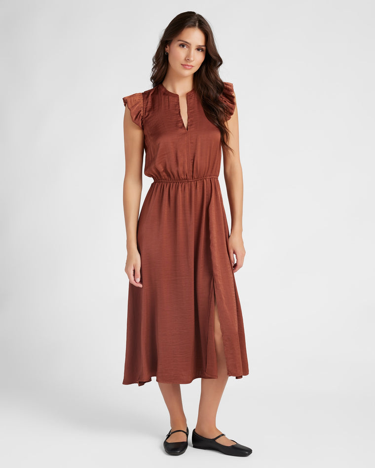 Cinnamon $|& Steve Madden Allegra Dress - SOF Front