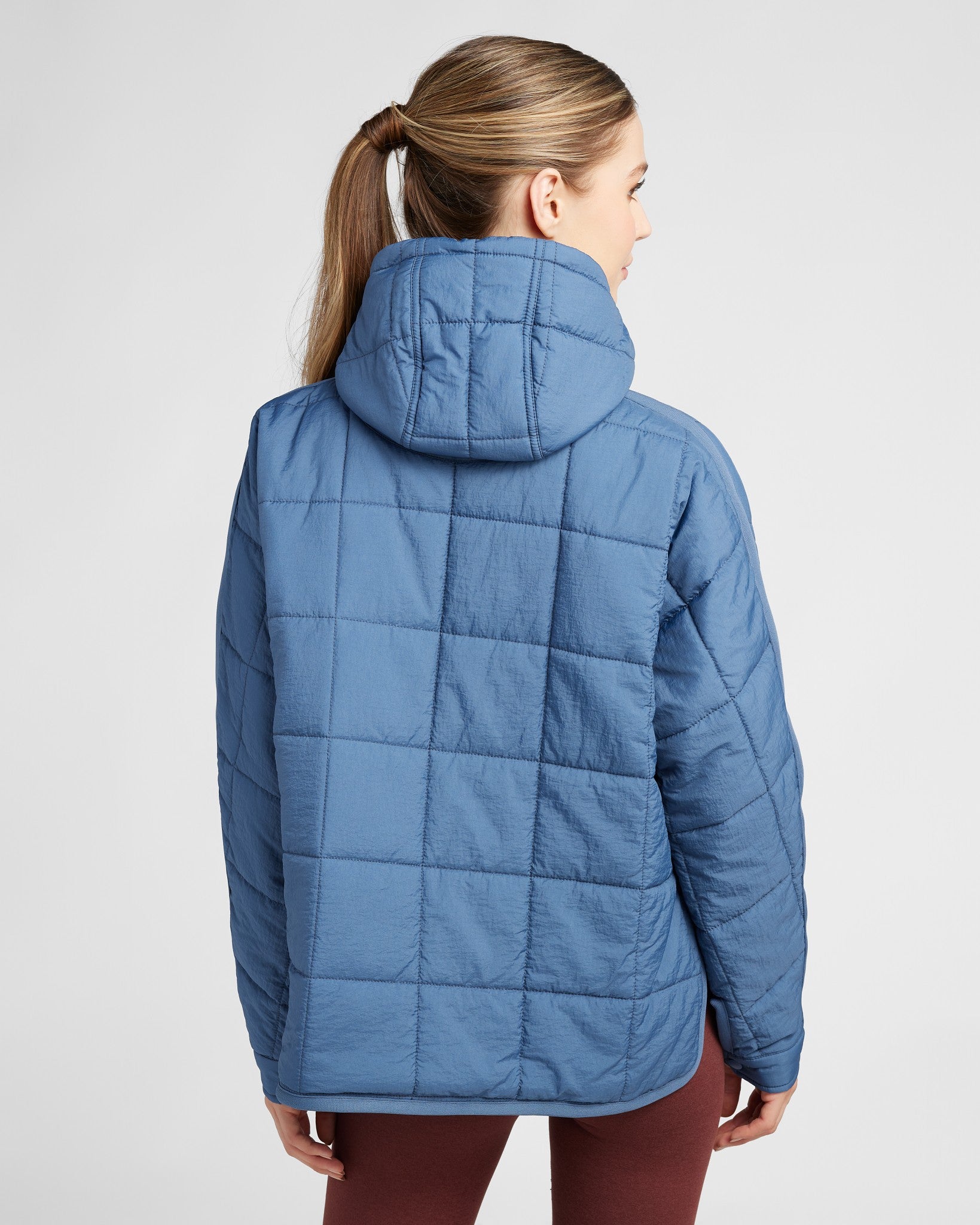 Stargazer Blue $|& Interval Packable Puffer Jacket - SOF Back