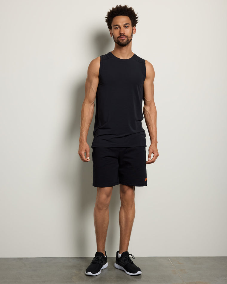 Black $|& LFG Wrinkle Free Resilience Tank - UGC On Fig
