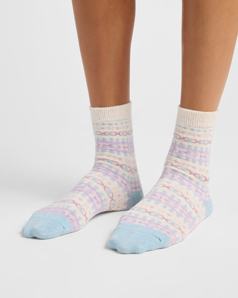 Dreamer $|& MUK LUKS 4 Pack Holiday Boot Socks - SOF Full Front