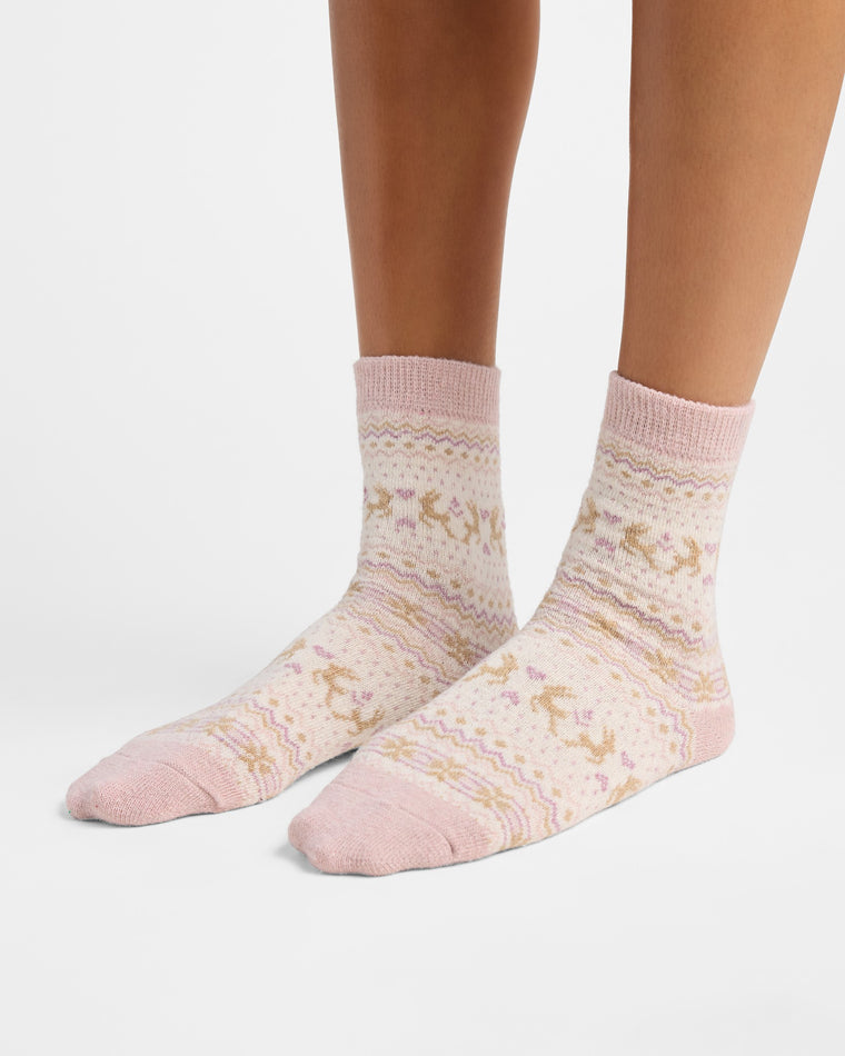 Dreamer $|& MUK LUKS 4 Pack Holiday Boot Socks - SOF Front