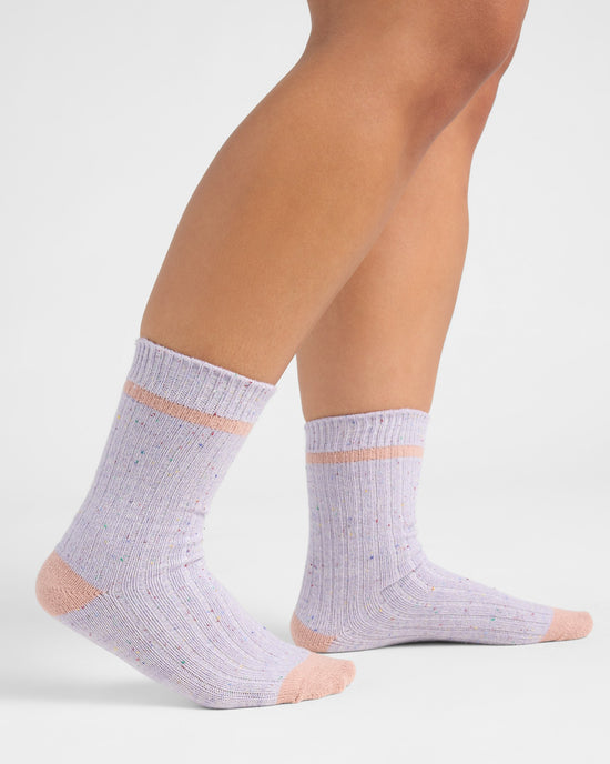 Multi Neps $|& MUK LUKS 6 Pack Microfiber Boot Socks - SOF Front