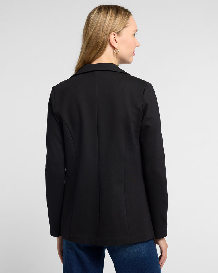 Black $|& Citrus Boyfriend Blazer - SOF Back