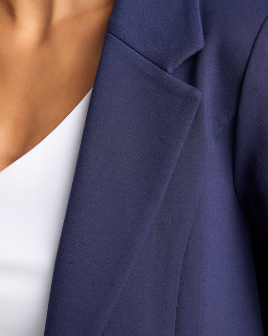 Navy $|& Citrus Boyfriend Blazer - SOF Detail