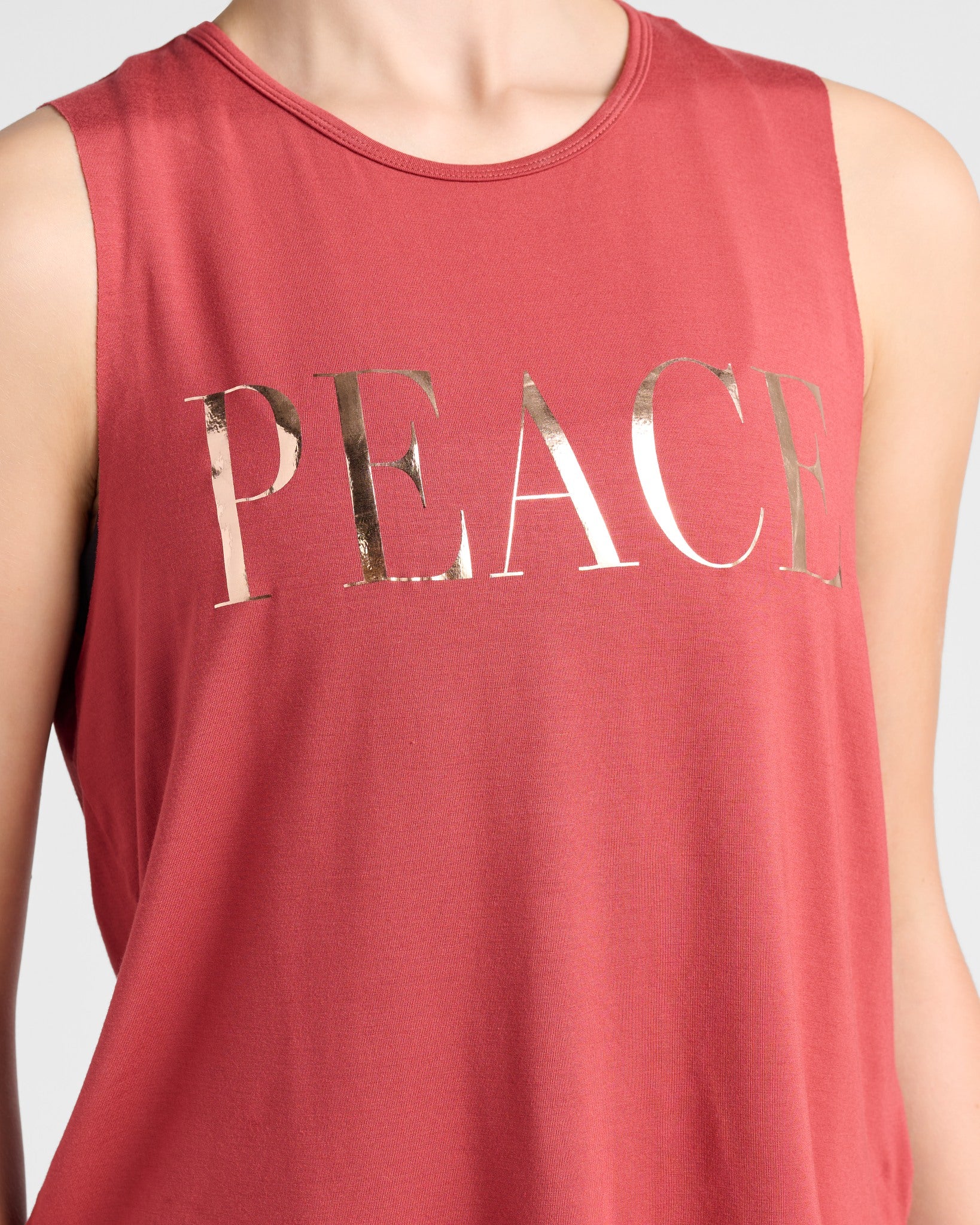 Rosewood $|& Interval Peace Graphic Tank - SOF Detail