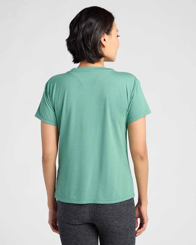 Frosty Spruce $|& Interval Coffee Club Graphic Tee - SOF Back