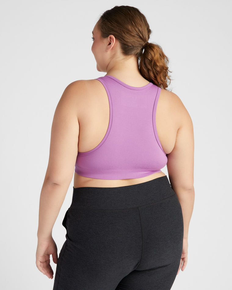 Very Grape $|& Interval Enhearten Spacedyed Bra - SOF Back