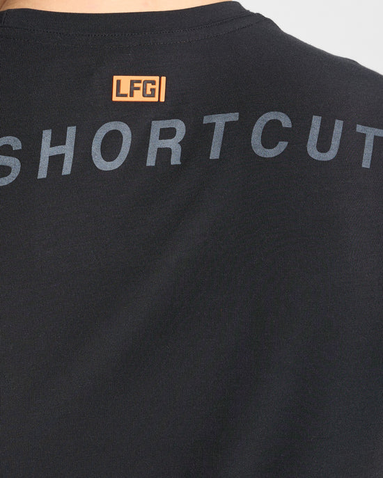 Black Tonal $|& LFG Graphic Wrinkle Free Resilience Tee - SOF Full Front