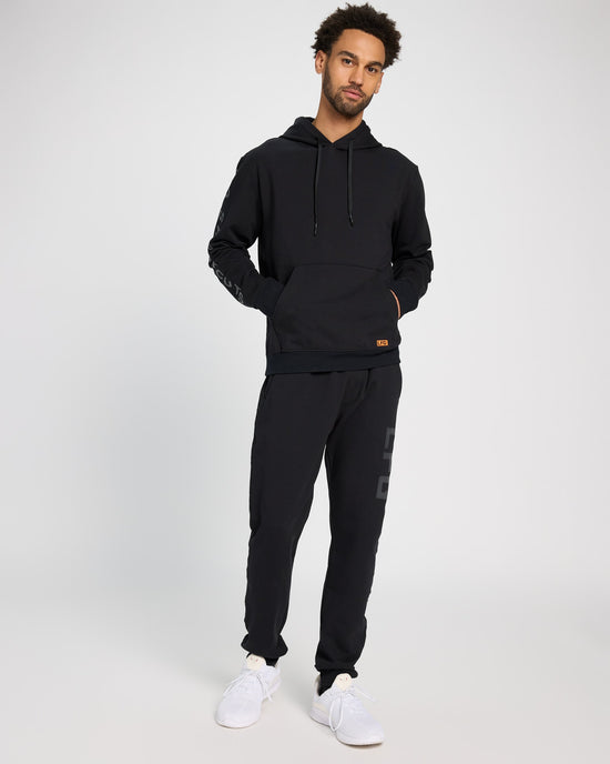 Black Tonal $|& LFG Graphic Endurance Hoodie Pullover - UGC On Fig