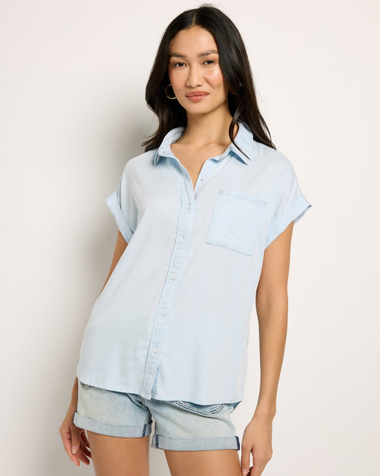 Bella Wash Blue $|& Thread & Supply Jane Shirt - SOF Front