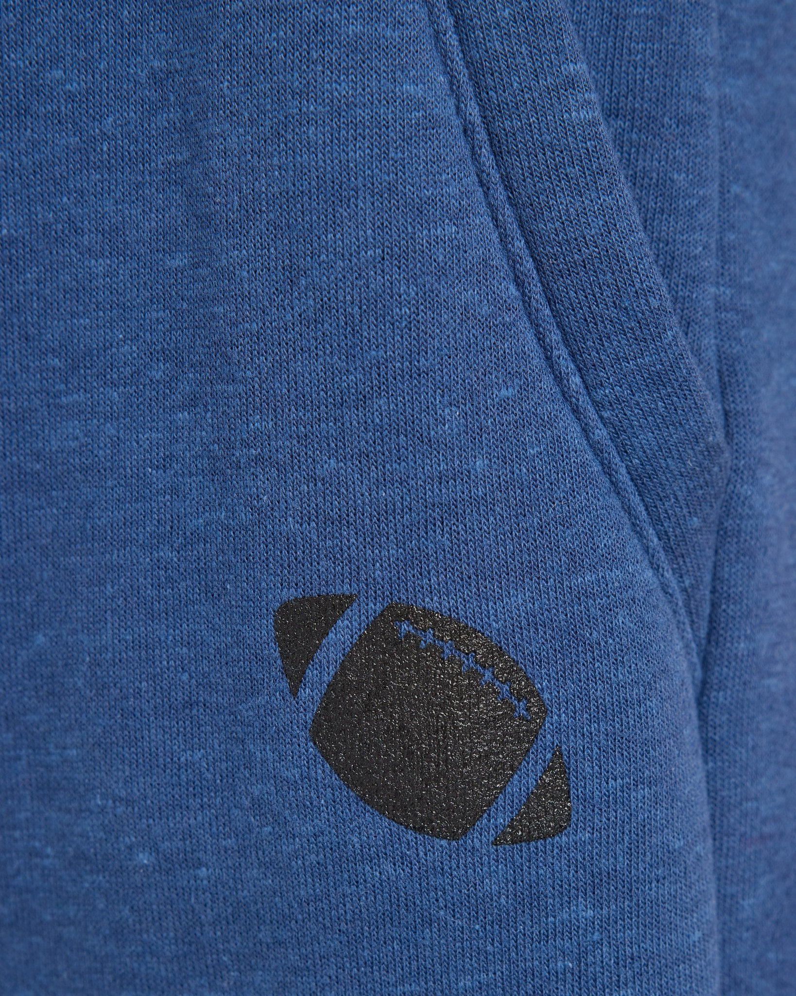 Navy $|& Interval Football Graphic Joggers - SOF Full Front