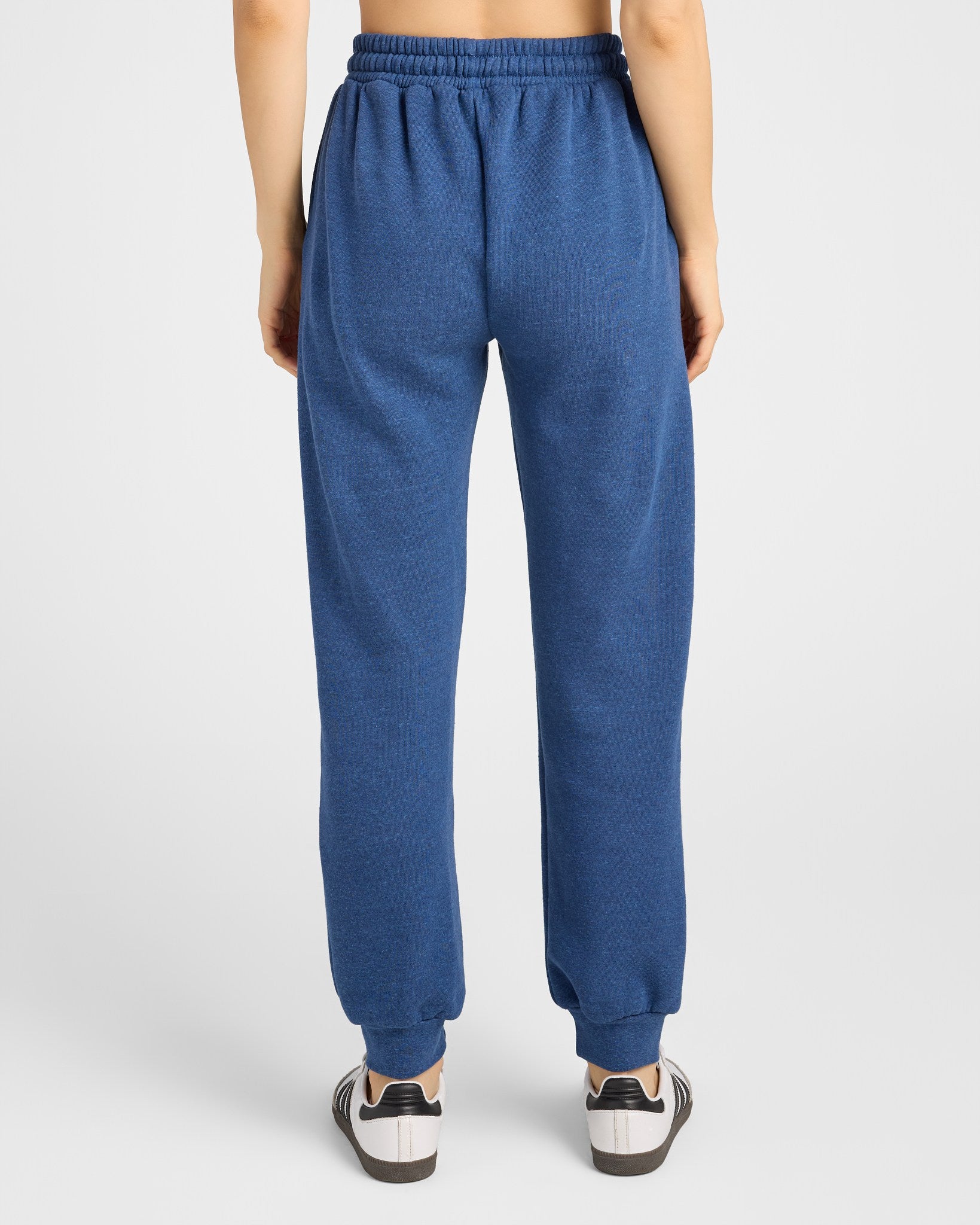 Navy $|& Interval Football Graphic Joggers - SOF Back