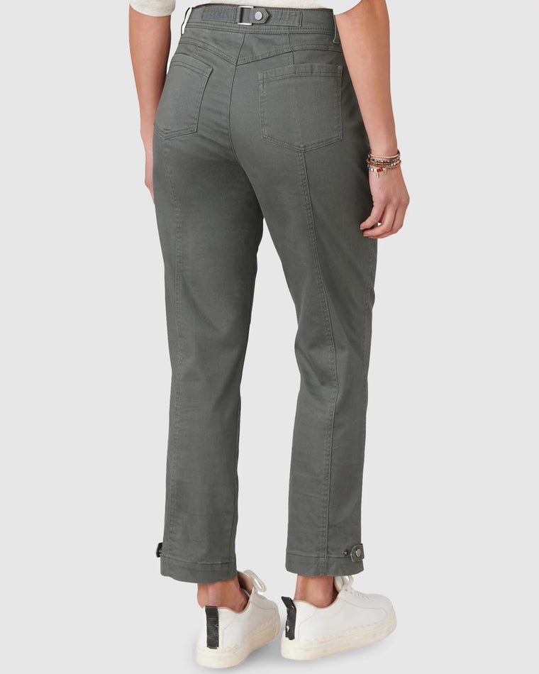 Thyme (Petite) $|& Democracy Absolution Tapered Utility Pant - VOF Back