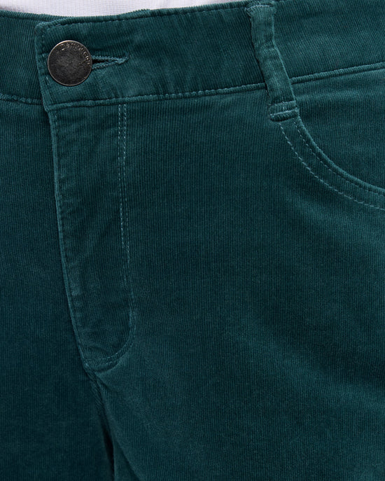 Blue Pine Teal $|& Democracy Absolution Corduroy Itty Bitty Boot - SOF Detail