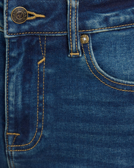 Dark Wash $|& Vigoss Ace Bootcut Jeans - SOF Detail