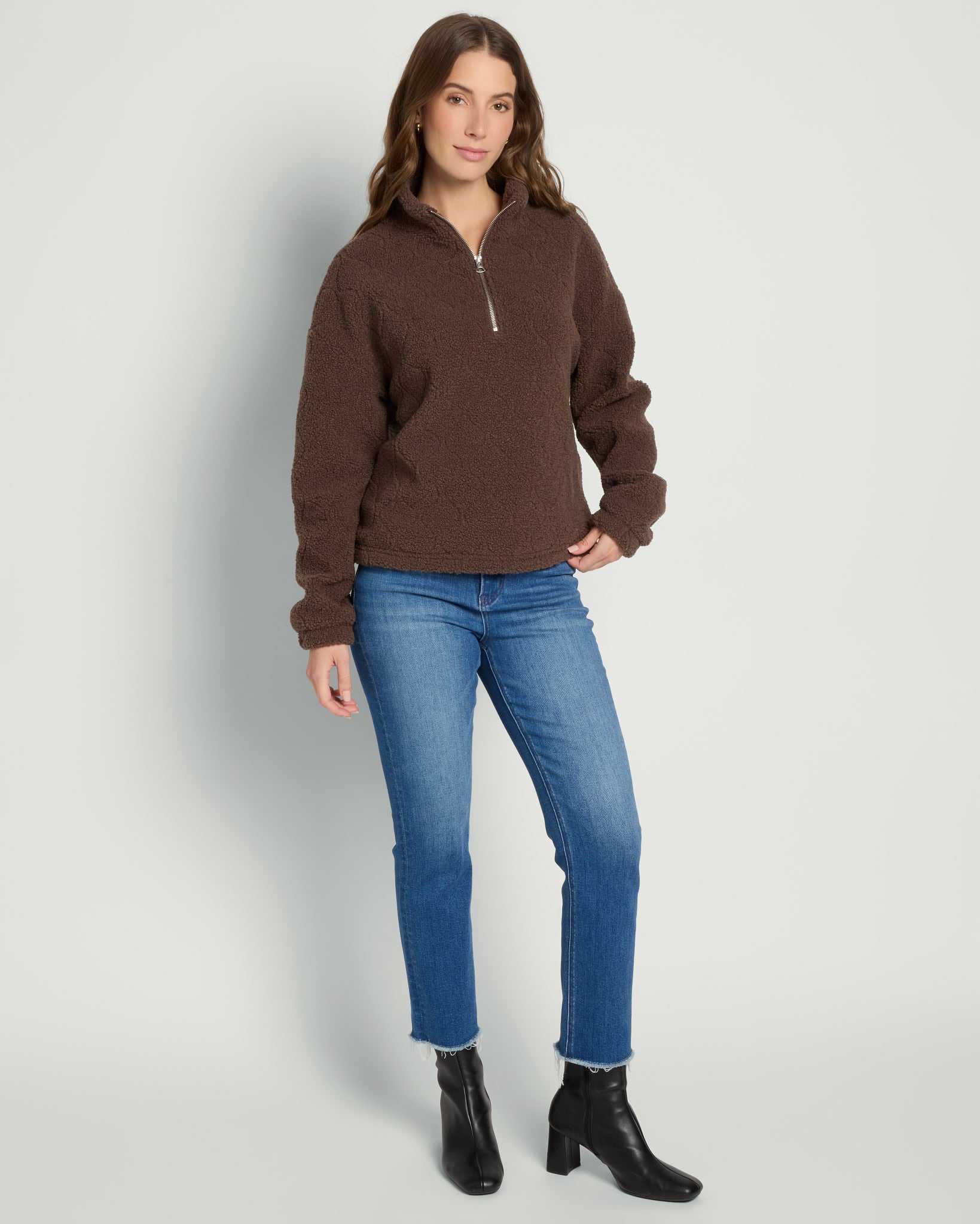 Brown $|& Thread & Supply Barbara Pullover - UGC On Fig