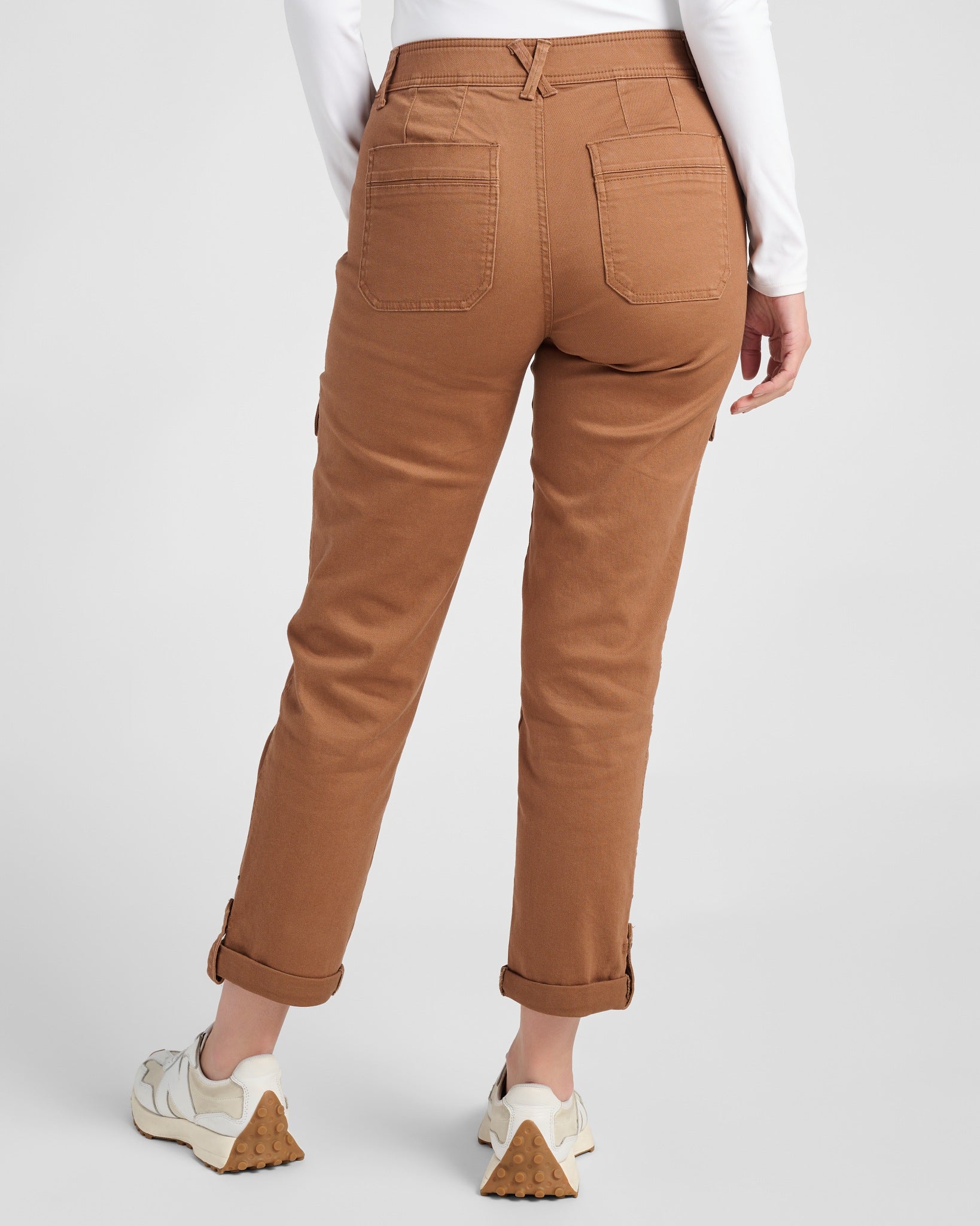 Raw Umber $|& Democracy Absolution Cuffed Utility Pant - SOF Back