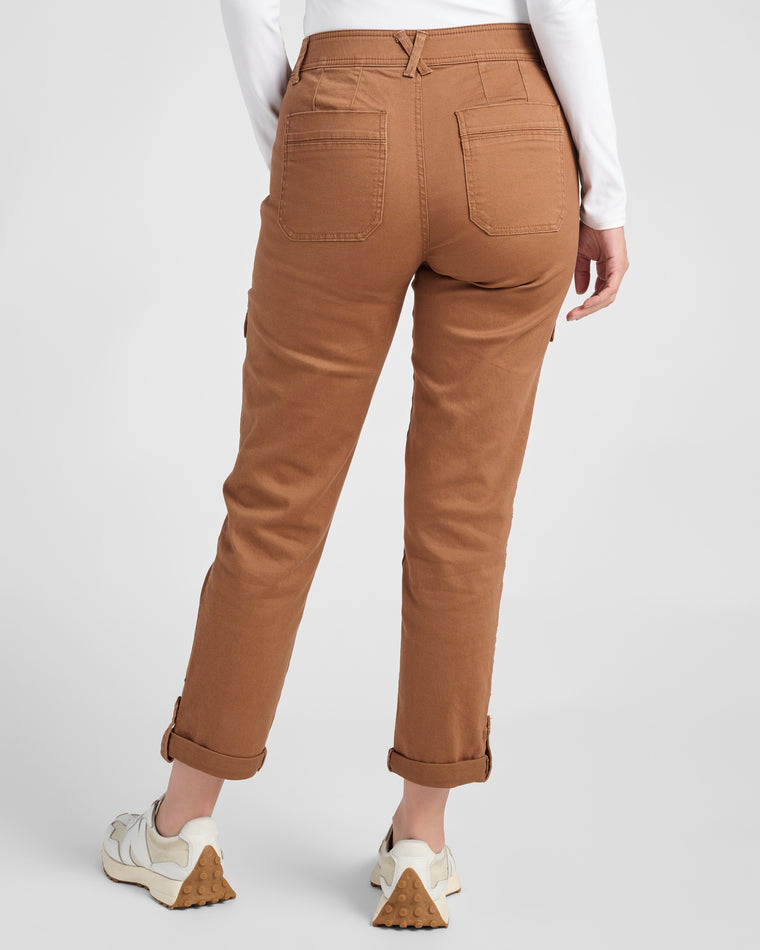 Raw Umber $|& Democracy Absolution Cuffed Utility Pant - SOF Back