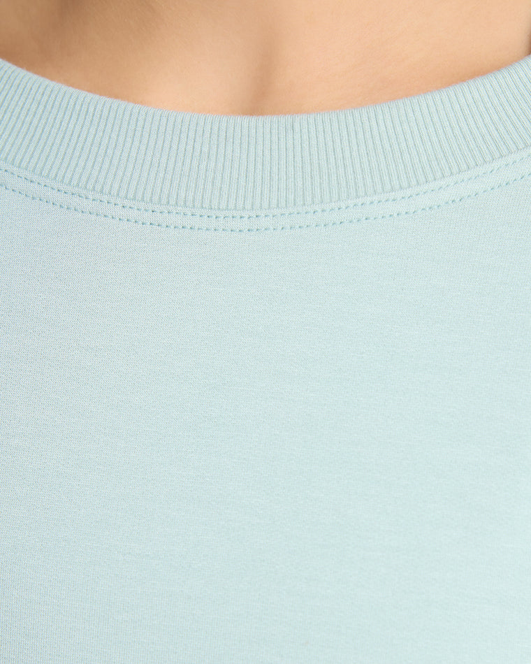 Grey Mist $|& Interval Flex Pullover - SOF Detail