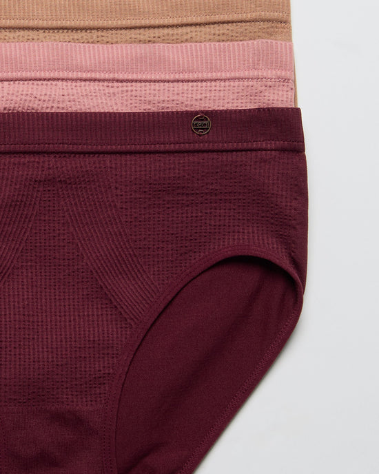 Tawny Port $|& Capezio Tubular Ribbed Boy Short 3 Pack