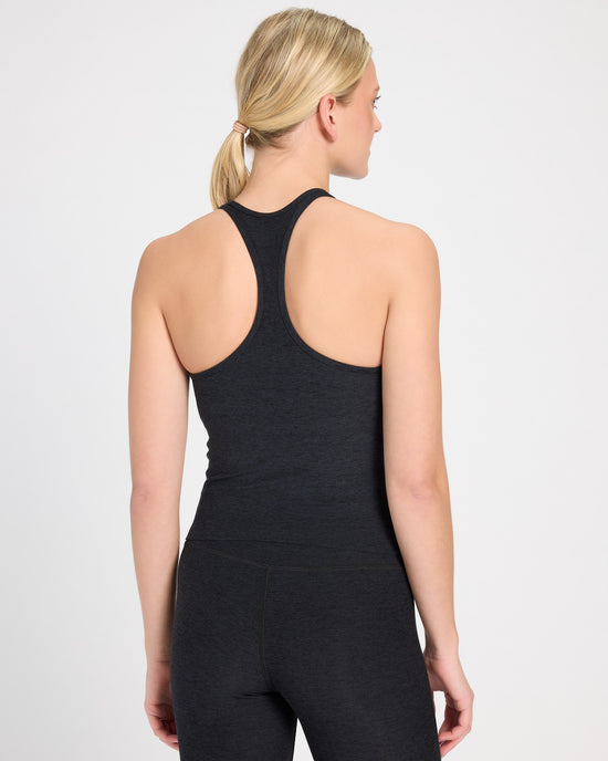 Night Sky $|& Interval FlowHeather Sculpt Rise Tank - SOF Back