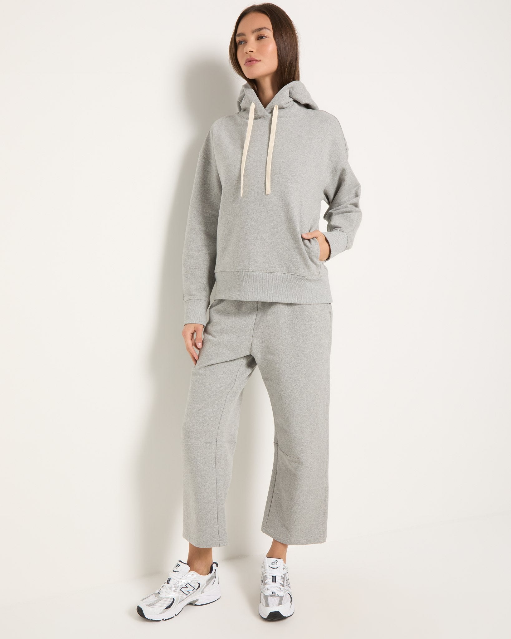 Light Athletic Heather $|& Interval Elevate Hoodie - UGC On Fig