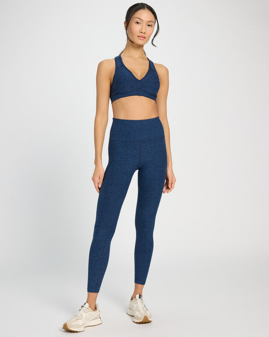 Black Iris $|& Interval FlowHeather Sculpt Nexus Legging - UGC On Fig