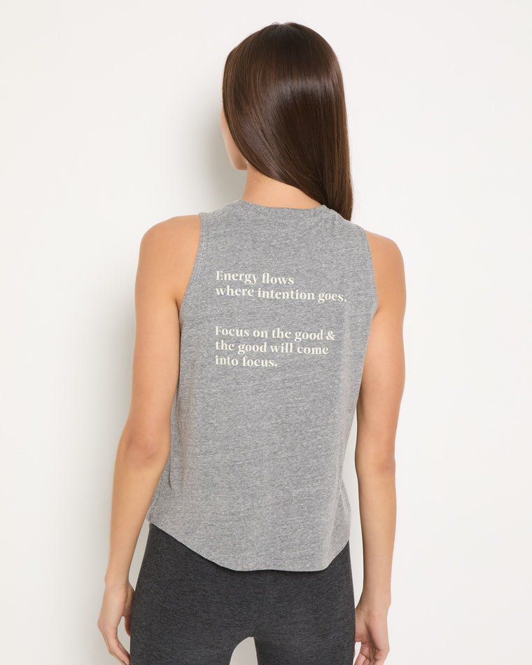 Heather Grey $|& Interval Intent Graphic Tank - SOF Back