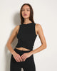 Peak Lightweight Spacedye Cropped Twist Tank
