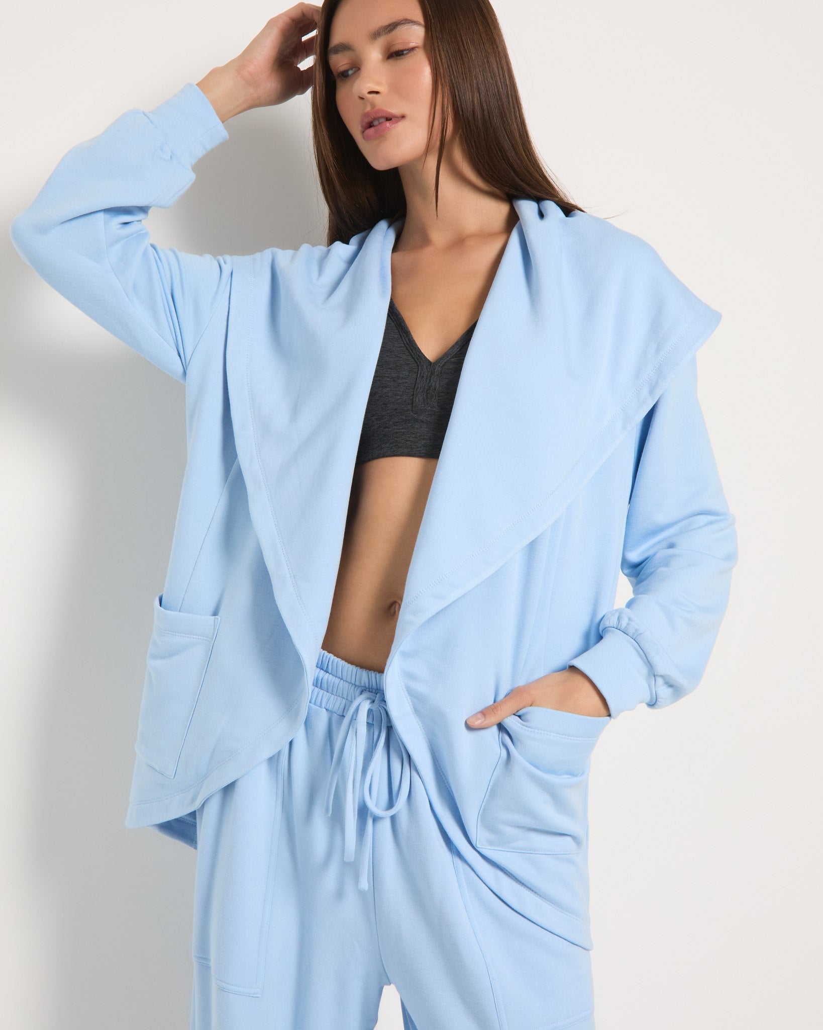 Blue Bell $|& Interval Fleece Allure Cardigan - SOF Front