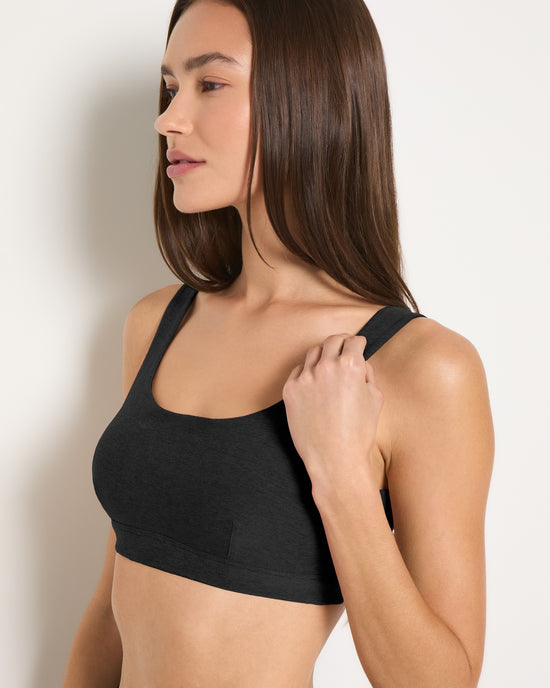 Night Sky $|& Interval FlowHeather Sculpt Essence Bra - SOF Full Front