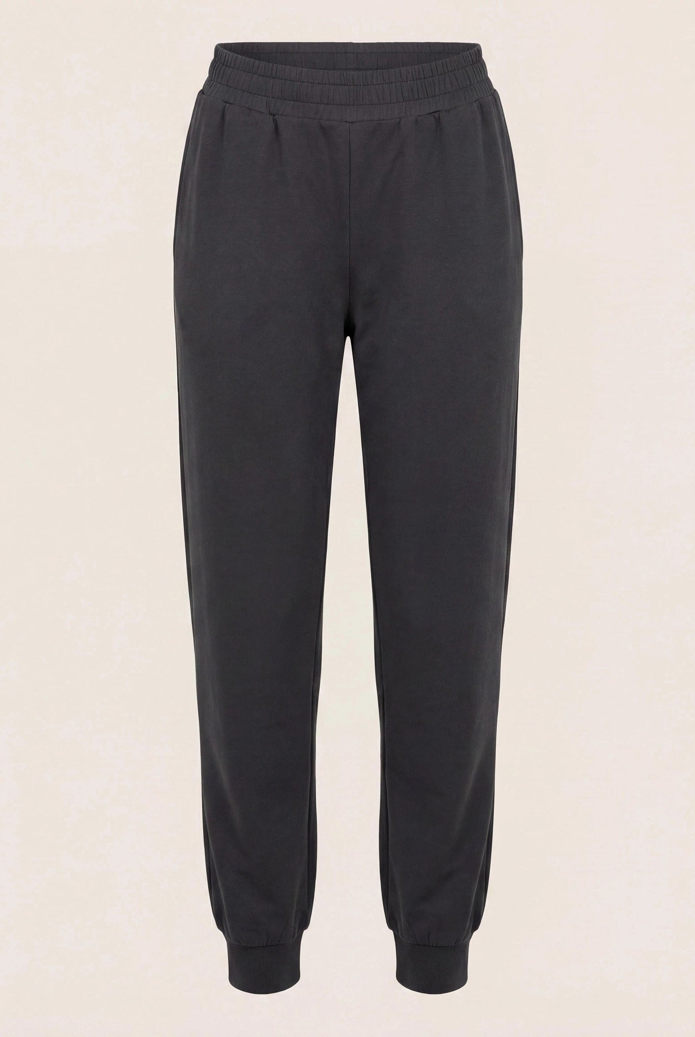 Black $|& Interval Double Knit Jetset Jogger - Hanger Detail