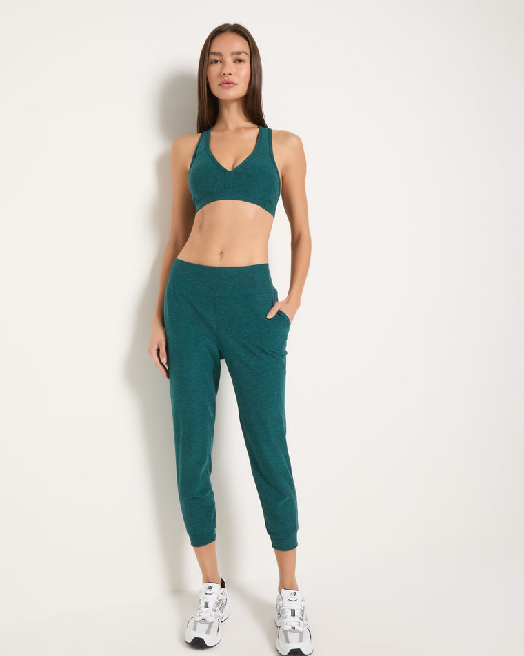 Deep Ocean Heather $|& Interval FlowHeather Sculpt Motion Jogger - UGC On Fig