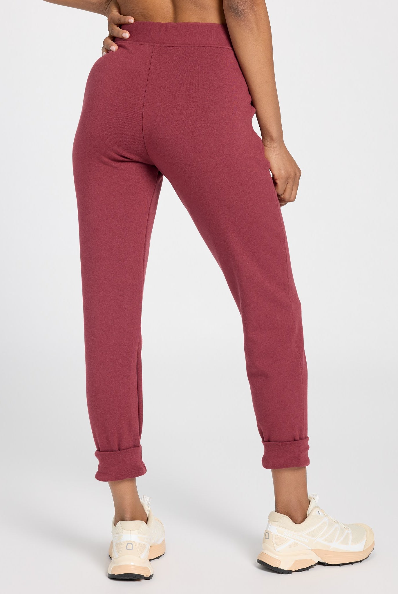 Red Wine $|& Interval Crescent Joggers - SOF Back