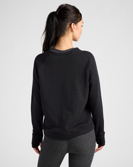 Black $|& Interval Game Day Graphic Sweatshirt - SOF Back
