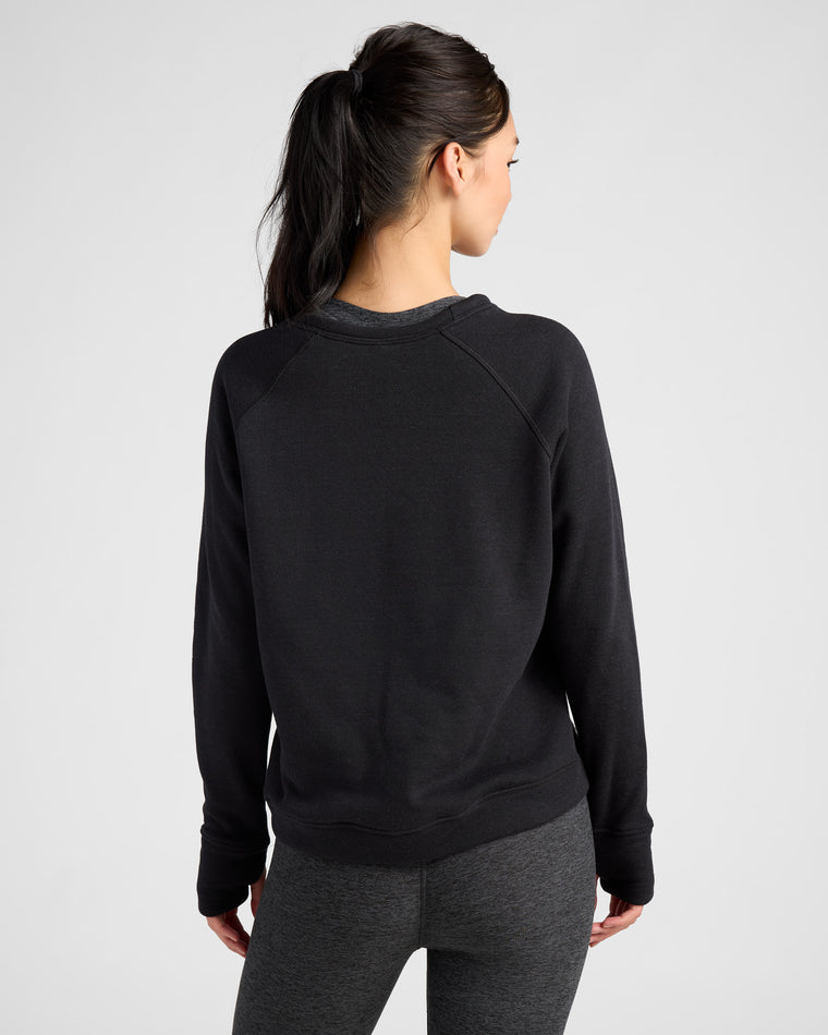 Black $|& Interval Game Day Graphic Sweatshirt - SOF Back