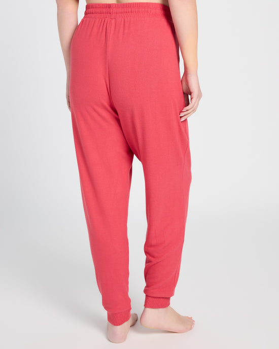 Soft Rose $|& SEAS Shoreline Hacci "Dream Often" Graphic Jogger - SOF Back