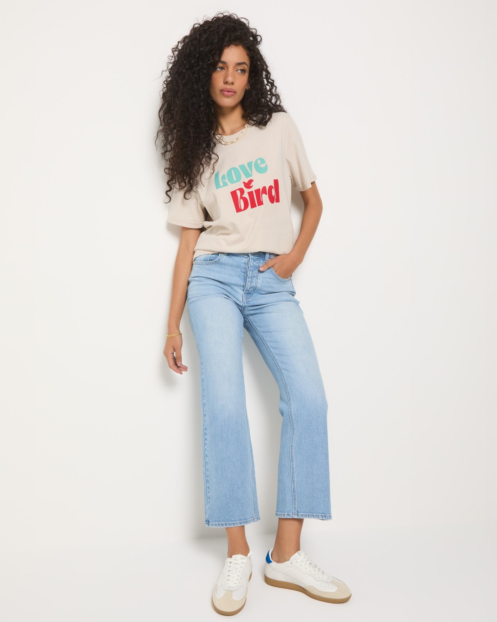 Birch $|& SEAS Love Bird Current Relaxed Graphic Tee - UGC On Fig