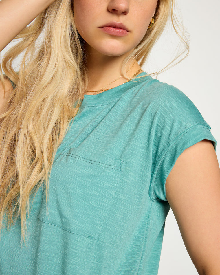 Seaglass $|& SEAS Merrit Island Short Sleeve Tee - SOF Back