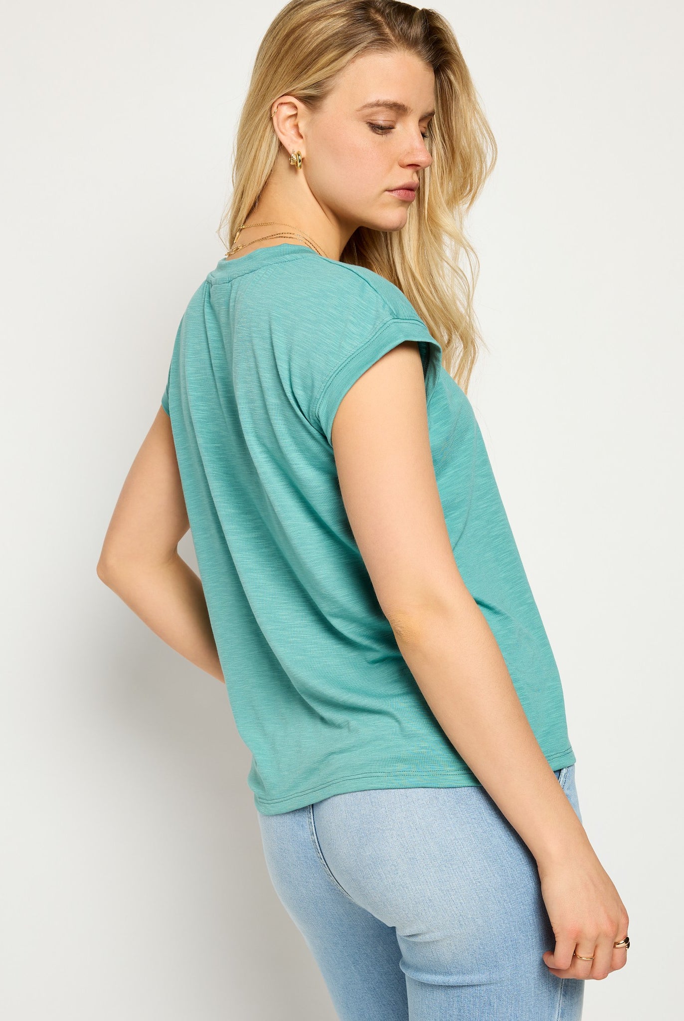 Seaglass $|& SEAS Merrit Island Short Sleeve Tee - SOF Side