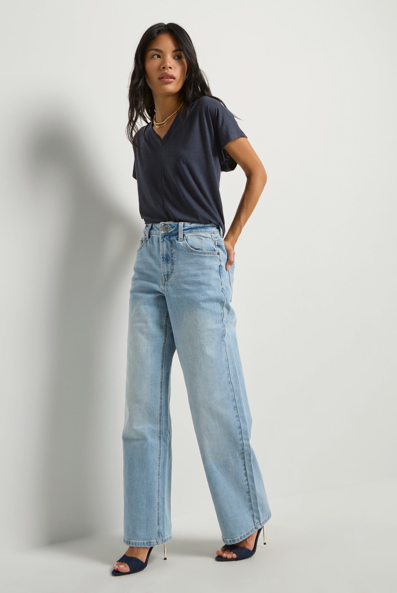 Mariner Midnight $|& SEAS SoCal Short Sleeved Top - UGC On Fig