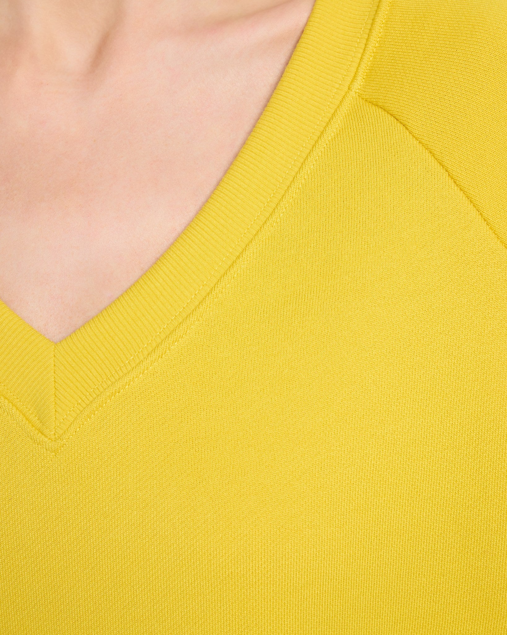 Amber Haze $|& SEAS Breaker V-Neck Sweatshirt - SOF Full Front