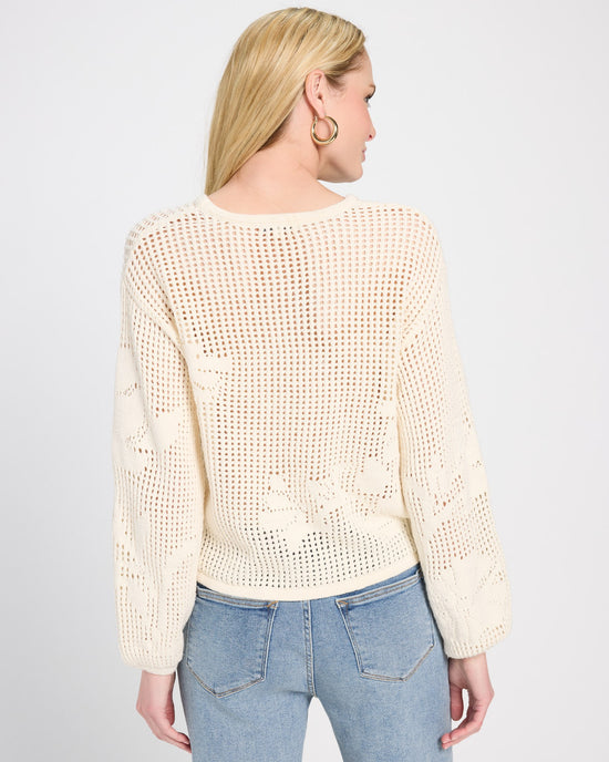 Sea Salt $|& Z Supply Yael Sweater - SOF Back