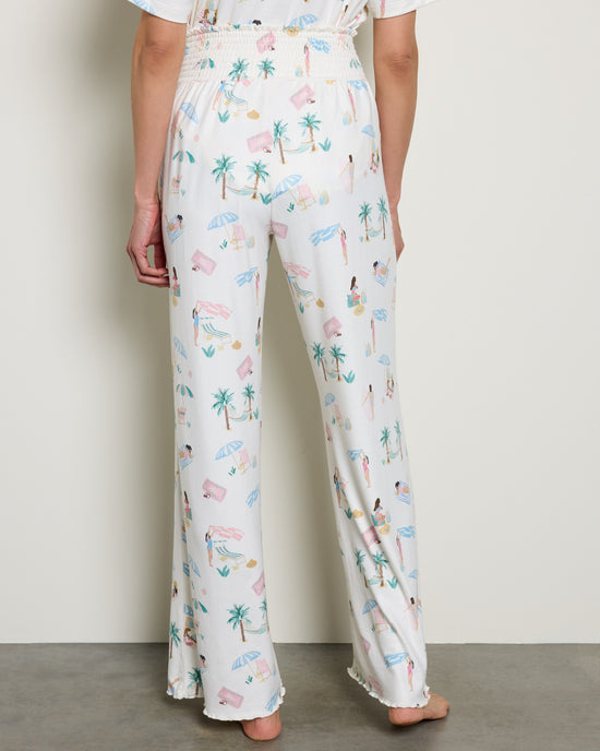Bone $|& Z Supply Lounge Dawn Beach Days Pant - SOF Back