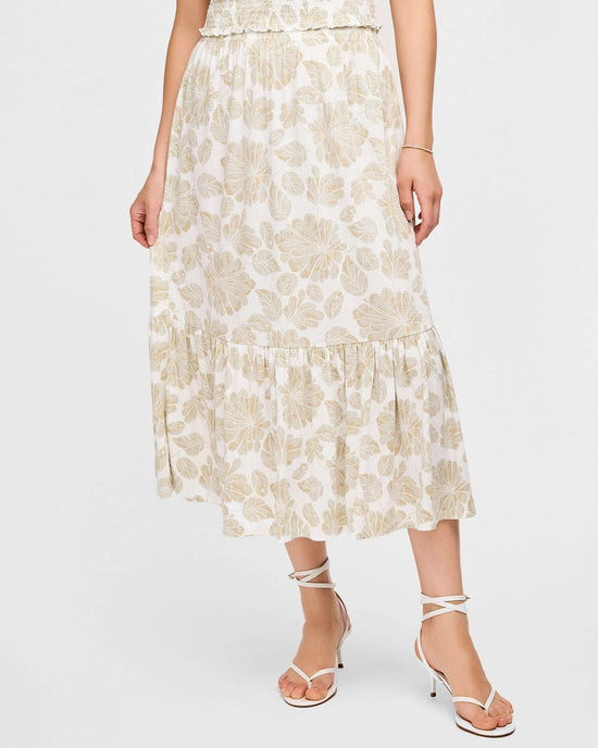 Matcha Bloom $|& Gentle Fawn Elaine Textured Knit Skirt - VOF Detail