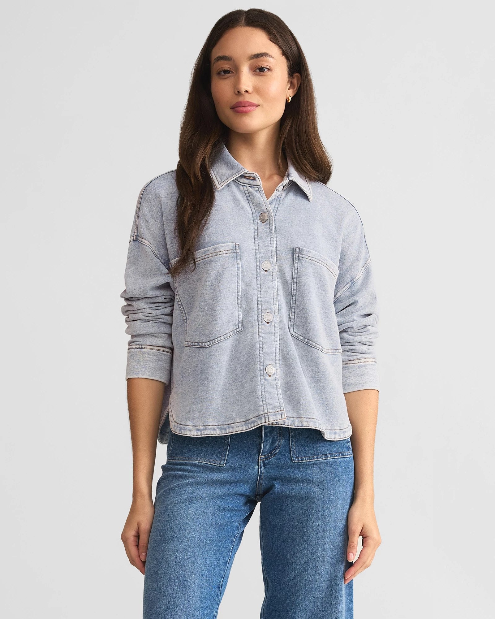 All Day Cropped Knit Jacket