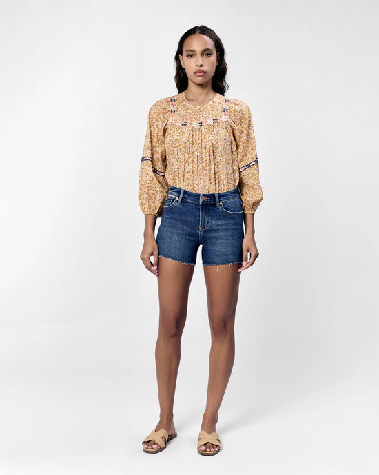 Lorain $|& Dear John Gigi Frayed Hem Short - VOF Detail